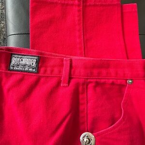11 Slim Tall Red Rough Rider by Circle T